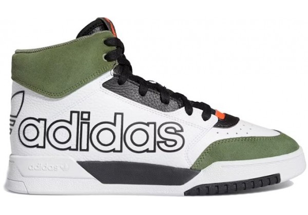 Adidas Drop Step High Green White Black