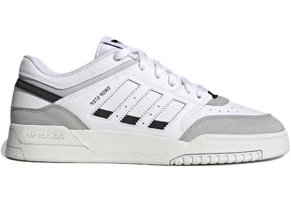 Adidas Drop Step Low White Grey