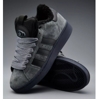 Adidas Campus 00s Dark Grey Black с мехом