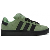 Adidas Campus 00s Green Black With Fur с мехом