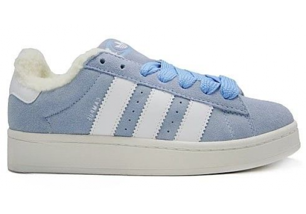 Adidas Campus 00s Blue с мехом