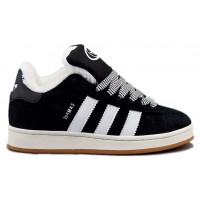 Adidas Campus 00s Core Black с мехом