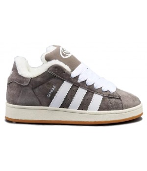 Adidas Campus 00s Grey с мехом