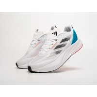 Adidas Duramo Speed White Black Lucid Cyan белые