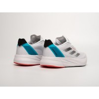 Adidas Duramo Speed White Black Lucid Cyan белые