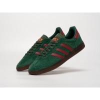 Adidas Spezial Dark Green Red зеленые