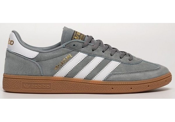 Adidas Spezial Dark Grey White серые