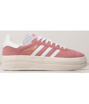 Adidas Gazelle Bold WMNS Pink White розовые