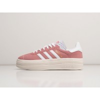 Adidas Gazelle Bold WMNS Pink White розовые