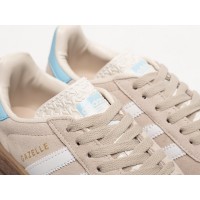 Adidas Gazelle Bold WMNS Beige White Blue бежевые