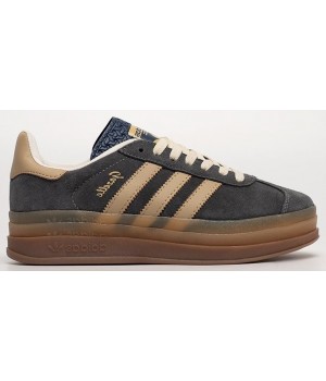 Adidas Gazelle Bold WMNS Grey Beige серые