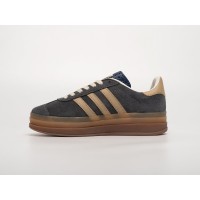 Adidas Gazelle Bold WMNS Grey Beige серые