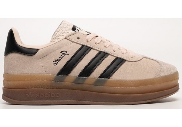 Adidas Gazelle Bold WMNS Pink Beige розовые