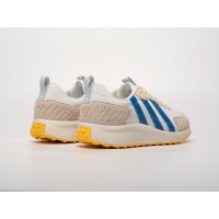 Adidas Futro Lite White Blue Beige белые