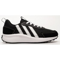 Adidas Futro Lite Black White черные