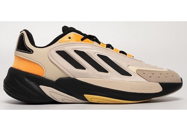 Adidas Ozelia White Black Yellow белые