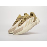 Adidas Ozelia White Olive Green белые