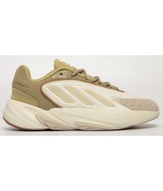 Adidas Ozelia White Olive Green белые