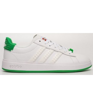 Adidas LEGO x Grand Court 2.0 White Green белые