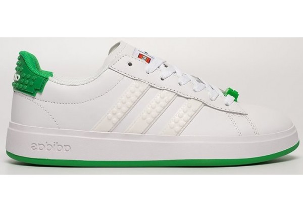 Adidas LEGO x Grand Court 2.0 White Green белые