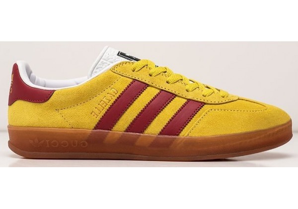 Adidas Gazelle Og x Gucci Yellow желтые