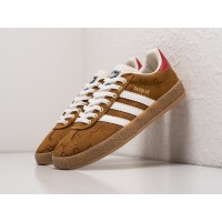 Adidas Gazelle Og x Gucci Brown коричневые