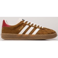 Adidas Gazelle Og x Gucci Brown коричневые