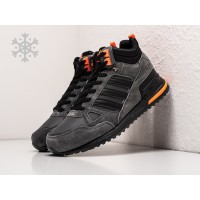 Adidas ZX 750 Hi Winter Grey Black Orange серые