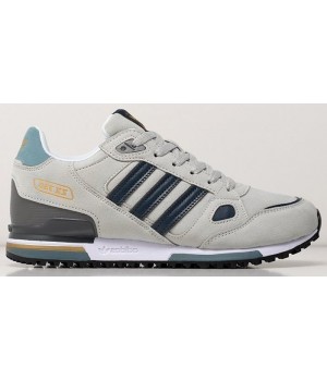 Adidas ZX 750 Light Grey Navy Blue серые