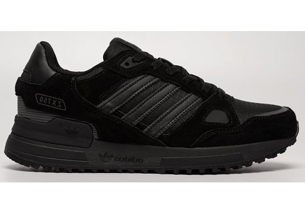 Adidas ZX 750 Triple Black черные