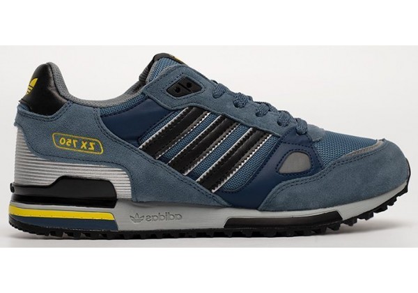 Adidas ZX 750 Dark Blue Black синие