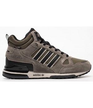 Adidas ZX 750 Mid Winter Grey Green серые