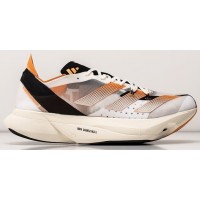 Adidas Adizero Adios Pro 3 White Black Orange белые