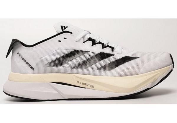 Adidas Adizero Boston 12 White Night Metallic белые