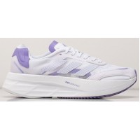 Adidas Adizero Boston 10 White Purple белые