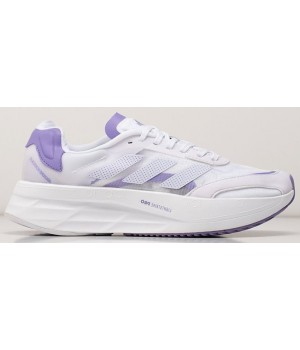 Adidas Adizero Boston 10 White Purple белые