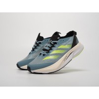 Adidas Adizero Boston 12 Wonder Blue Lucid Lemon голубые