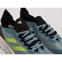 Adidas Adizero Boston 12 Wonder Blue Lucid Lemon голубые