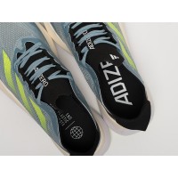 Adidas Adizero Boston 12 Wonder Blue Lucid Lemon голубые