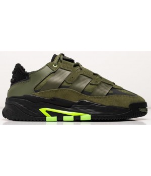 Adidas Niteball Olive Green Black зеленые