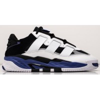 Adidas Niteball White Black Blue белые