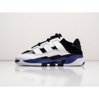 Adidas Niteball White Black Blue белые