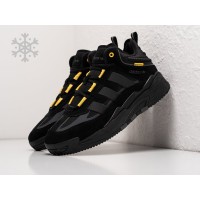 Adidas Niteball Hi Winter Black Yellow черные