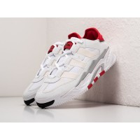 Adidas Niteball White Red белые