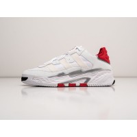 Adidas Niteball White Red белые