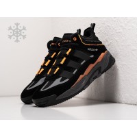 Adidas Niteball Hi Winter Black Grey Orange черные