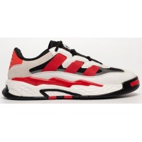 Adidas Niteball White Red Black белые