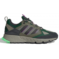 Adidas Zx 1k Boost Seasonality 2.0 Pebble Charcoal Green