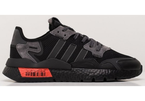 Adidas Nite Jogger Black Grey Fog черные