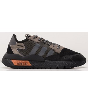 Adidas Nite Jogger Black Grey Orange черные